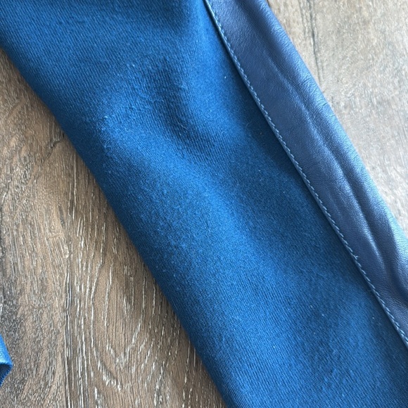 Buffalo David Bitton Blue Leather Jacket - Picture 7 of 9